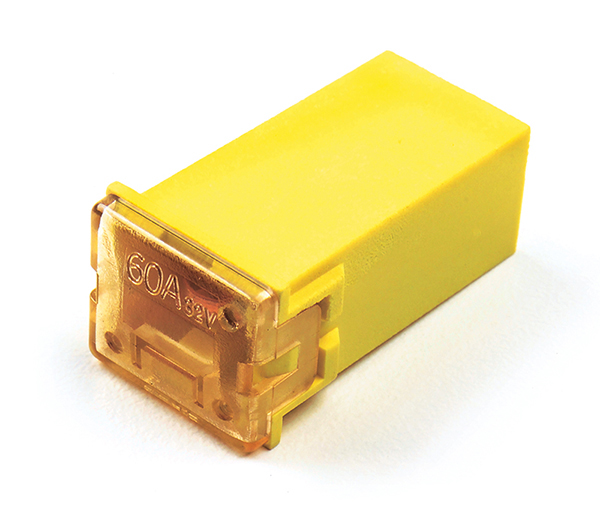 60 Amp Yellow Low-Profile FMX Fuses 1 per pack