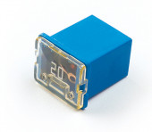 Blue Low Profile Cartridge Fuse Miniaturbild