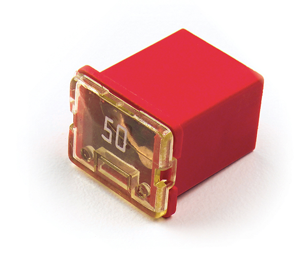 Red Low Profile Cartridge Fuse