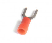 Vinyl Spade Terminals, 22 - 16 Gauge, #4 - 6 Stud Size, 100pk thumbnail