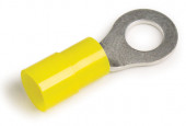 Terminales de anillo de nylon, Calibre 12 - 10, barril extendido, tamaño de la varilla roscada: 5/16", 50 u. thumbnail