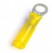 Heat Shrinkable Ring Terminals, 12 - 10 Gauge, 1/4" Stud Size, 50pk thumbnail