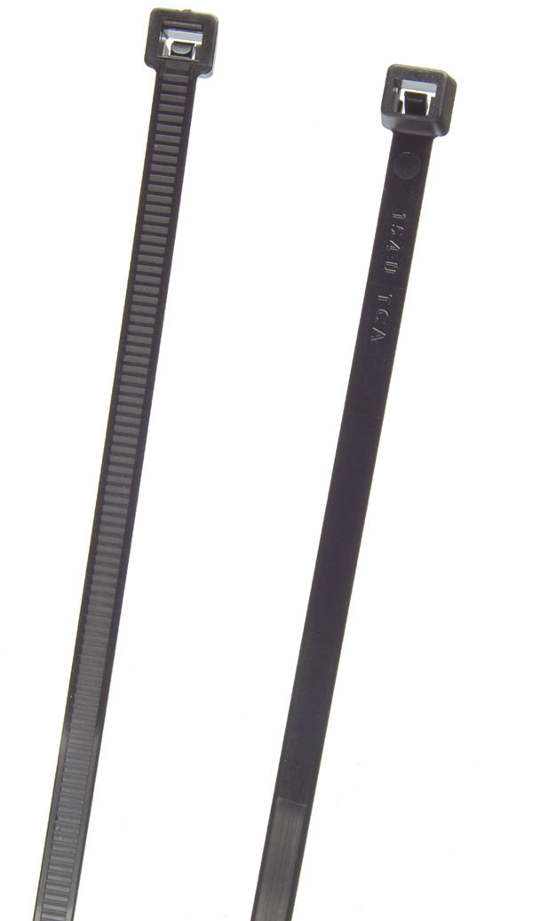 500 pc Cable Zip Ties Wire Straps 190 mm 7-1/2" Black Nylon 