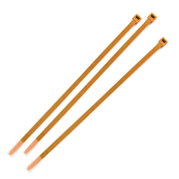 Orange Cable ties