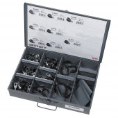 Rubber Insulated Steel Clamp Assortment Tray