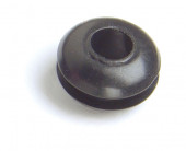 1/4" Black Rubber Grommet Miniaturbild