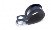 1/4" Black Rubber Insulated Steel 100 Clamp Pack
