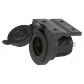 12 volt panel mount socket vignette