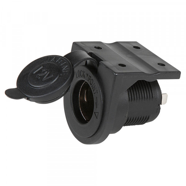 12 volt panel mount socket