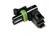Weather Pack Connectors, Nylon Double Cavity, Female