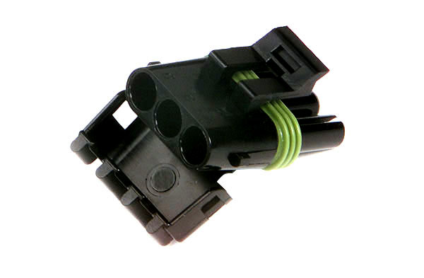 Weather Pack Connectors, Nylon Triple Cavity, Female