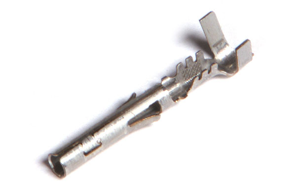 50-Pack Delphi Weather Pack Male Terminals - 12 Gauge, PN 12124587 - For Sealed Connectors