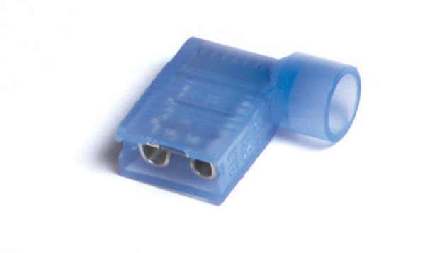 14-16 GAUGE 200 PK VINYL BLUE QUICK DISCONNECT FEMALE .250 TERMINAL CONNECTOR 