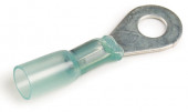 Schrumpfschlauch- und Löt-Ringkabelschuhe, 16–14 Querschnitt, Steckergröße 10″, 25er-Pack Miniaturbild