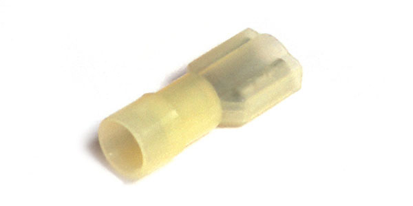 Nylon Quick Disconnects, 12 - 10 Gauge, .250" Size FI, Female, 1000pk