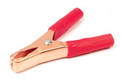 Pinza de carga de 50 amperios para trabajo pesado, rojo