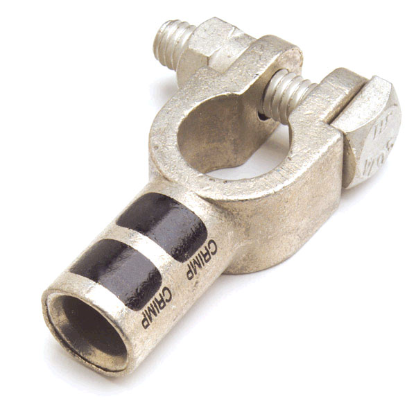 Negative 1/0 Gauge Straight Barrel Clamp