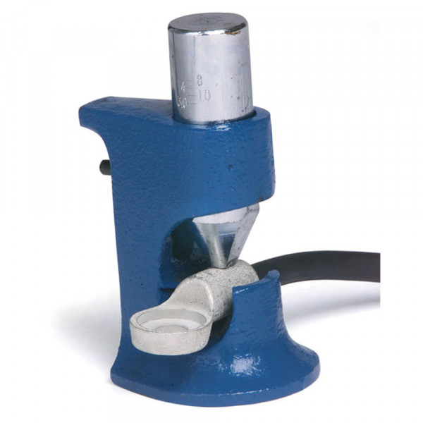 Engarzadora con martillo Brute™, calibre 8 - 4/0, azul