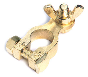 3/8" Brass Marine Lug Connector
