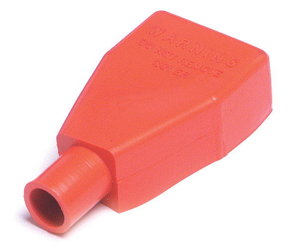 Red 1/0 & 2/0 Gauge Straight Battery Clamp