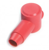 Red 3/0-4/0 Gauge Tab Insulator Battery Cap vignette