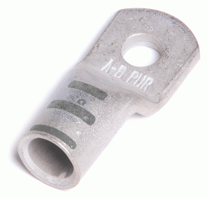 84-9053 - Straight Barrel Clamps, 4 Gauge, Gray