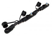 14" Molded Battery Harness With A Negative Polarity