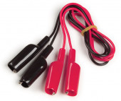 Red & Black Insulated Alligator Tester Lead Miniaturbild