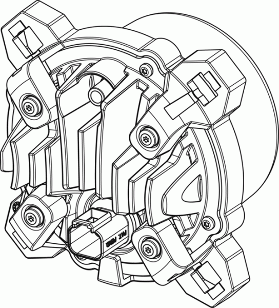 84581-3 Line Drawing Back