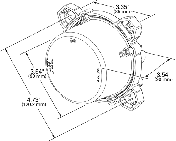 84581-3 Line Drawing