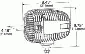 LED Combination Driving Light Right Drawing Miniaturbild