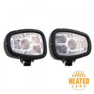 Pack x2 : Phares LED CRAWER Hyperios 90mm (feux de route) 