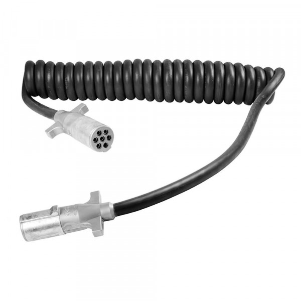 UltraLink™ Power Cords, 15' w/72" & 12" Lead, Coiled, HD