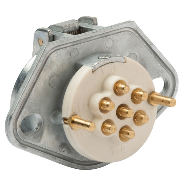87250 - Ultra-Pin Receptacle Two-Hole Mounts, Receptacle Only 