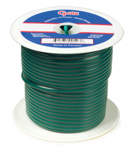 Cable termoplástico para uso general, Cable primario de 1000' de largo, Calibre 18