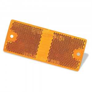 Amber Two Stud Stop Tail Turn Replacement Lens