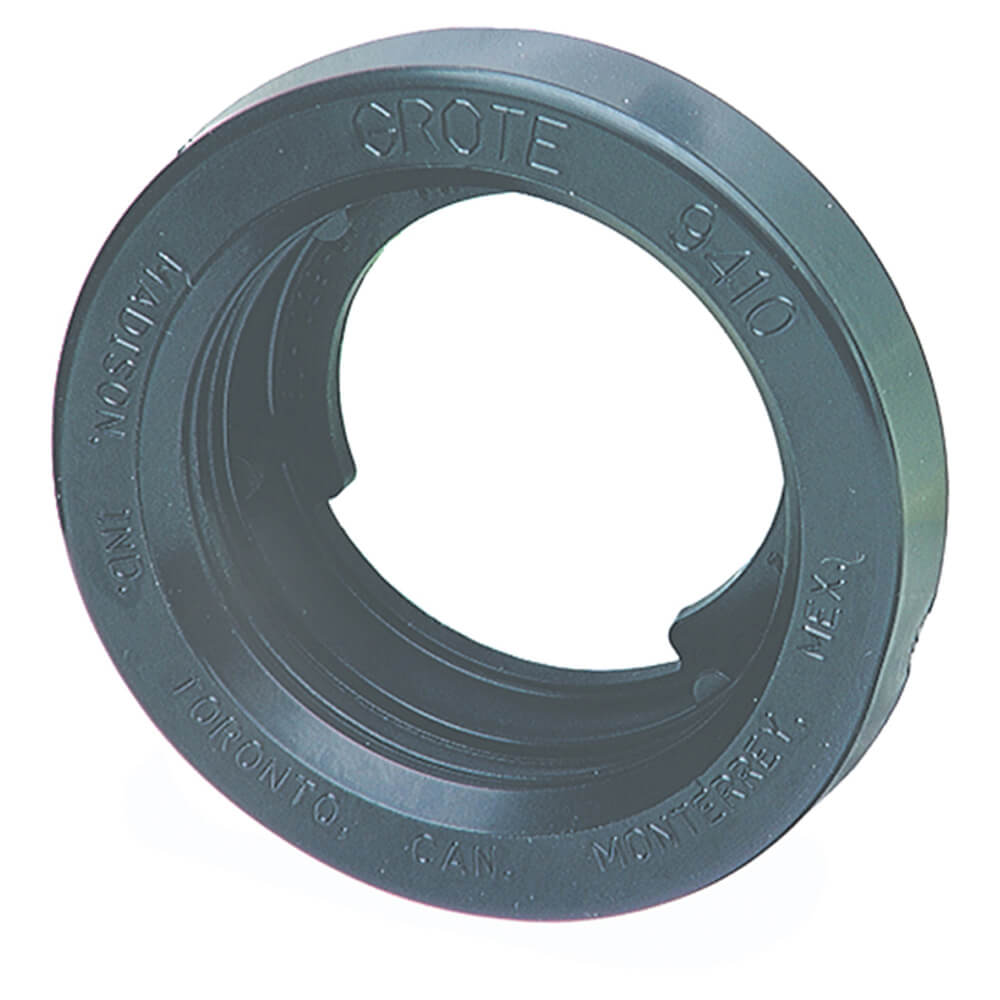 92150 2 5/16" Hole Grommets, Closed Back Grommet, PVC, Black