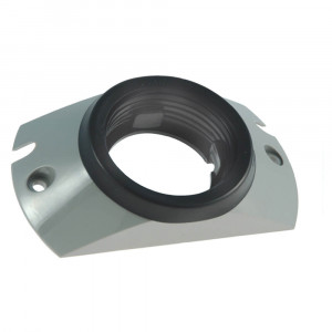 Mounting Bracket With Grommet For 2 1/2" Round Lights, Gray