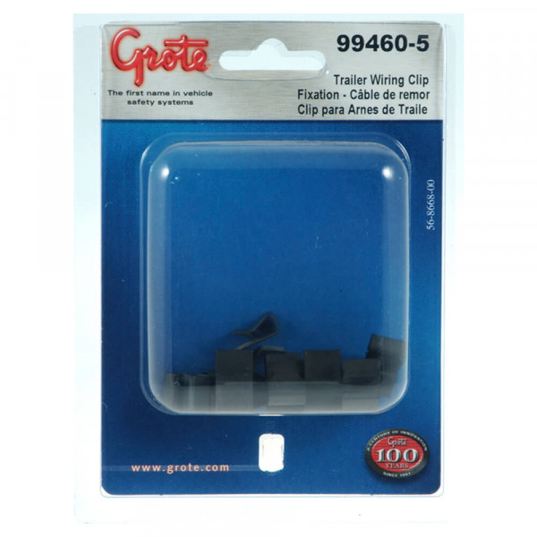 Black Retail Trailer Wiring Frame Clip