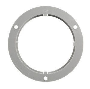 Flange for round lights