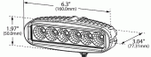 Grote product drawing - LED Work Light thumbnail