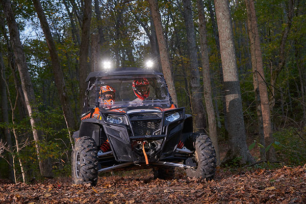 BriteZone LED-Leuchten an Offroad-Quad