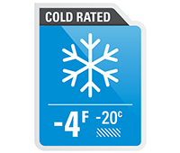 Grote cable ties cold rated temperature icon