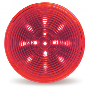 optic red hi count 2 half led clearance marker light