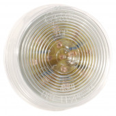 optic amber hi count 2 half led clearance marker light