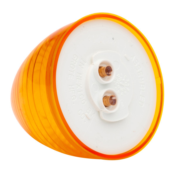 2" Beehive Clearance Marker Light - 9 Amber LEDs With Clear Lens By United Pacific