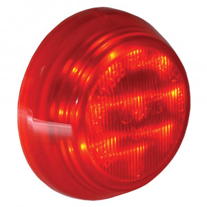 hi count 9 diode led clearance marker light red