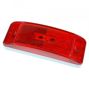 hi count trutleback ii led clearance marker light red