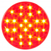 hi count led 4" light red