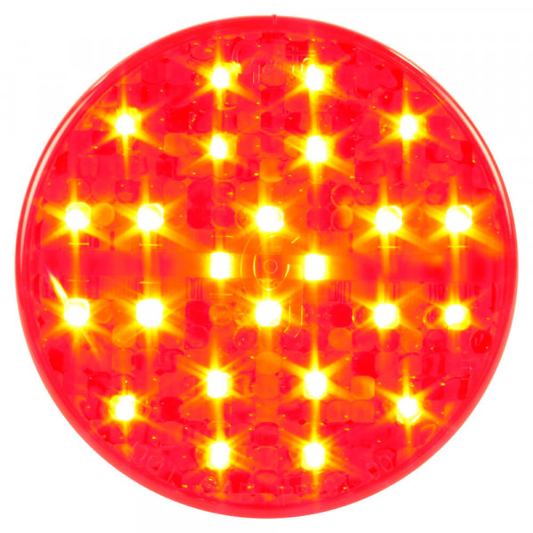 hi count led 4" light red
